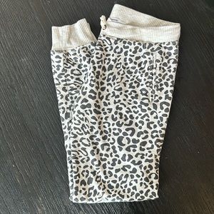 Theo & Spence, great condition, animal print, adorable joggers